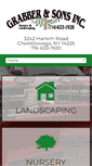 Mobile Screenshot of grabberlandscape.com